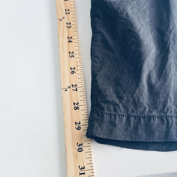Eileen Fisher Pants Size 10 Wide Leg Gray Charcoal Minimalist Business Classic - Picture 5 of 9